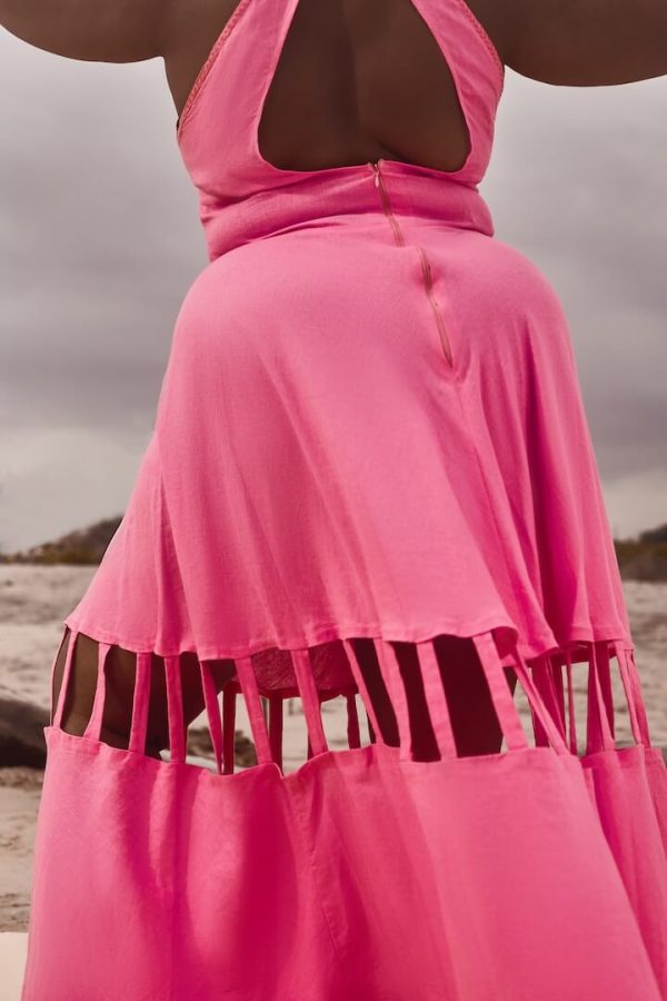 Mma Cutout Dress Pink - Image 5