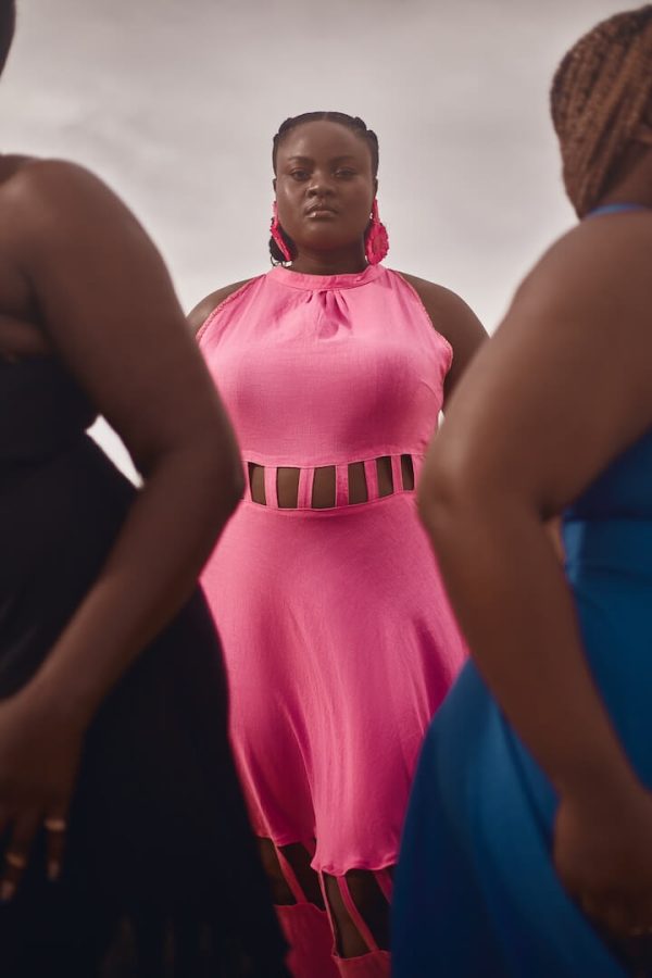 Mma Cutout Dress Pink - Image 7